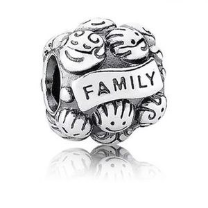 Authentic Pandora Love & Family Sterling Silver Charm